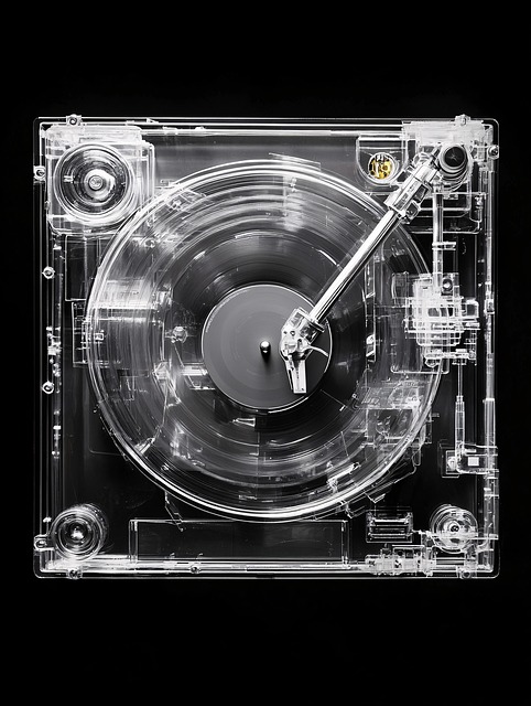 Free ai generated turntable record player illustration