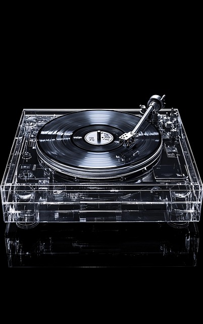 Free ai generated turntable record player illustration