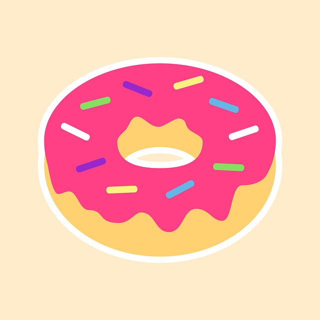 Free food doughnut sweet vector