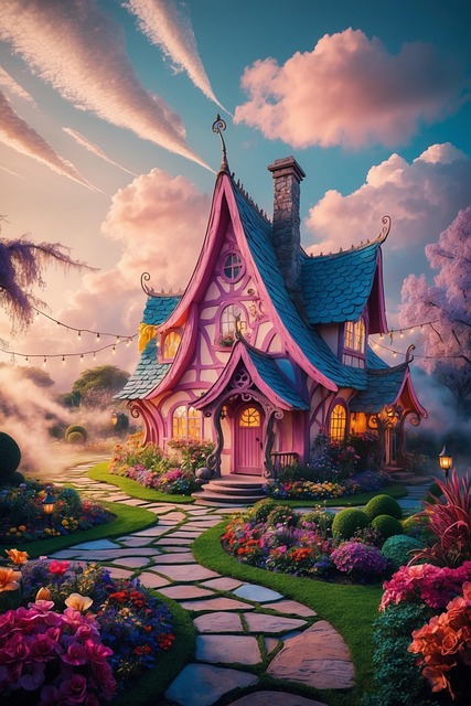 Free Ai Generated Castle illustration and picture