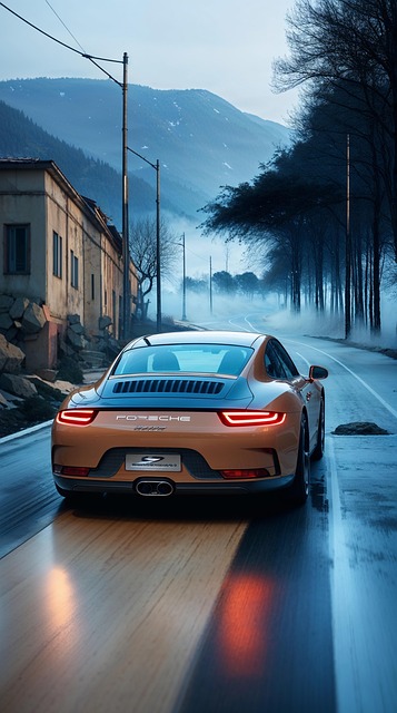 Free Ai Generated Porsche illustration and picture