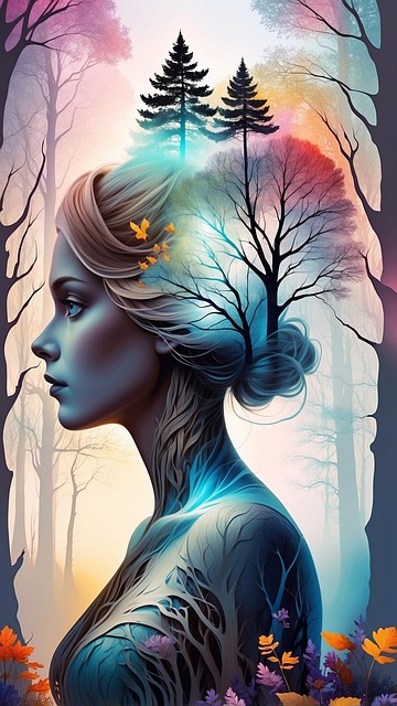 Free Ai Generated Woman illustration and picture
