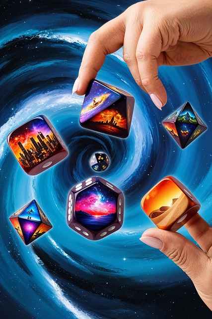 Free ai generated finger dice illustration