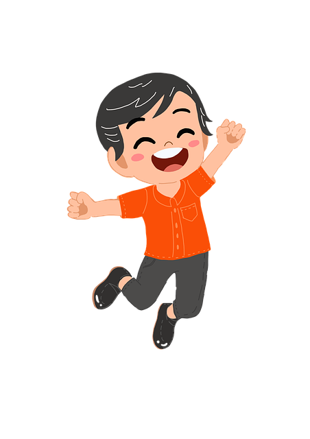 Free Walk Smile illustration and picture
