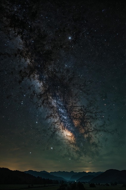 Free ai generated milky way galaxy illustration