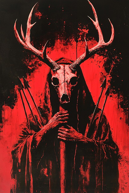 Free ai generated figure deer illustration