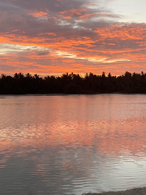 Free Sunset Laguna photo and picture