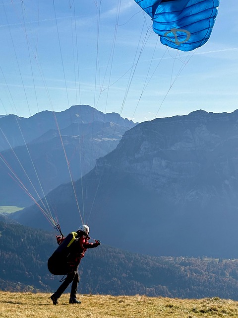 Vorarlberg, Alpes, Parapente, Liberdade