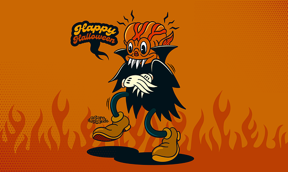 Free Halloween Horror illustration and picture