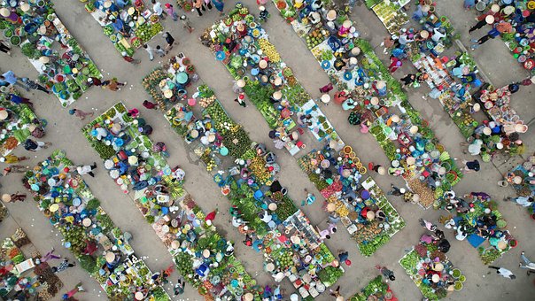 Free Market Vendor photo and picture