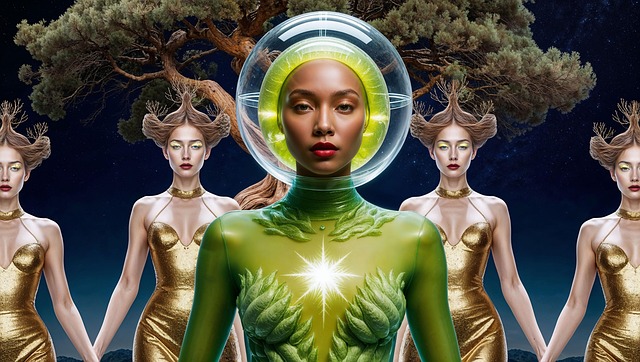 Free ai generated woman group illustration