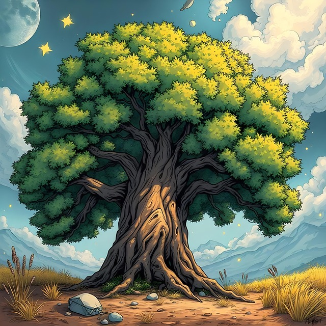 Free tree branches nature illustration