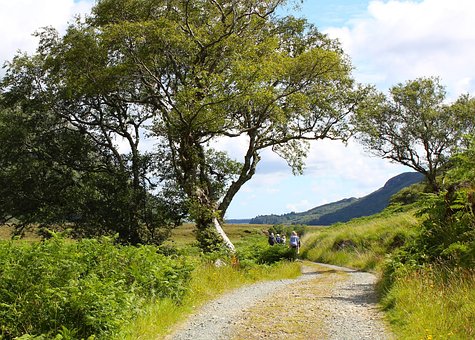 Glenveagh-Nationalpark, Irland, Wandern
