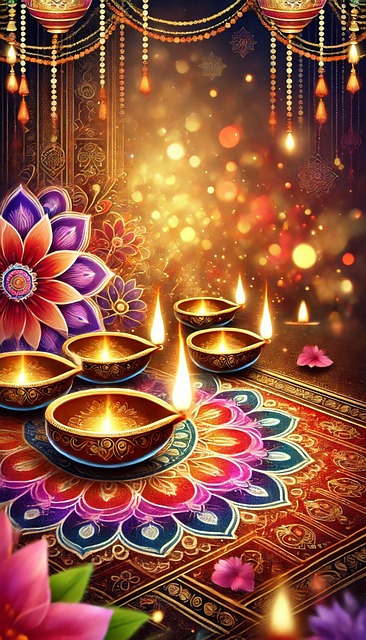 Festival, Laterne, Lampe, Diwali, Diya