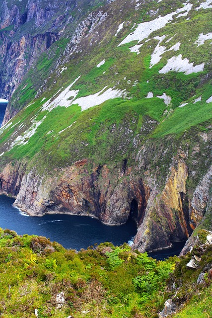 Irland, Natur, Berge, Felsen, Küste