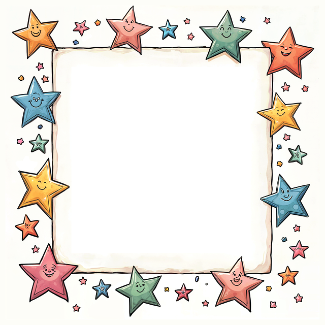 Free ai generated framework stars illustration