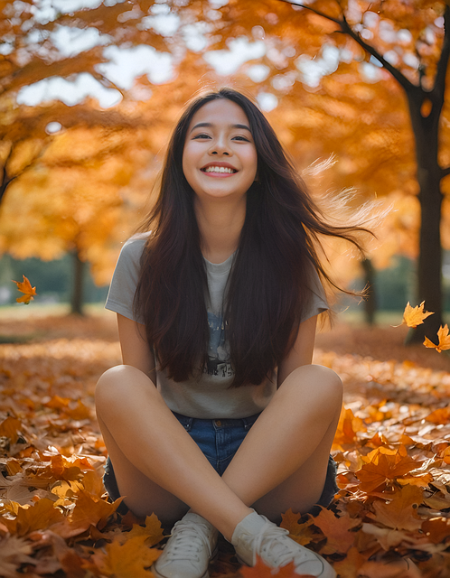 Free ai generated woman young woman illustration