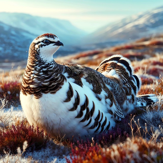 Free ptarmigan chicken chicken bird illustration