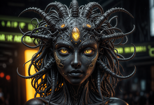 Free Ai Generated Medusa illustration and picture