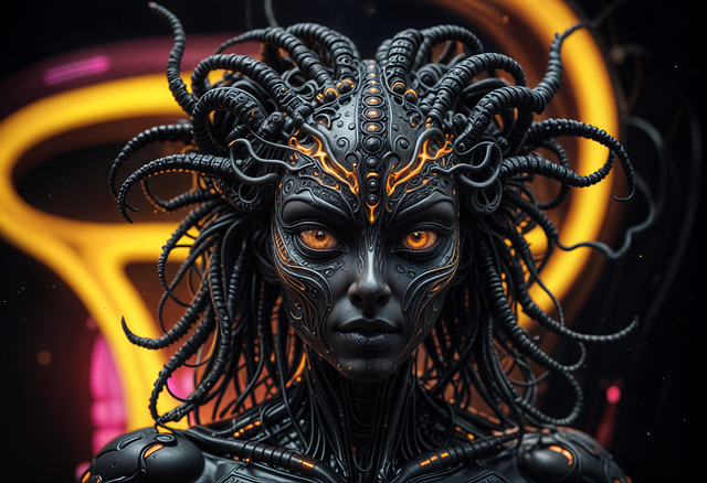 Free Ai Generated Medusa illustration and picture