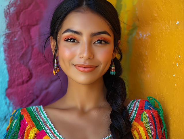 Free ai generated woman beauty illustration
