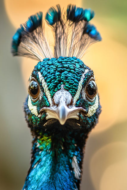 Download free HD stock image of Ai Generated Peacock Free ai generated peacock bird illustration