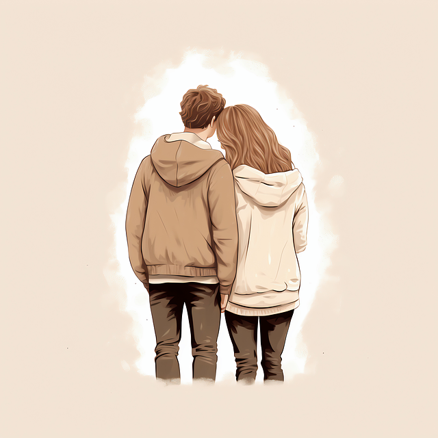Download Ai Generated, Couple, Lovers. Royalty-Free Stock Illustration ...