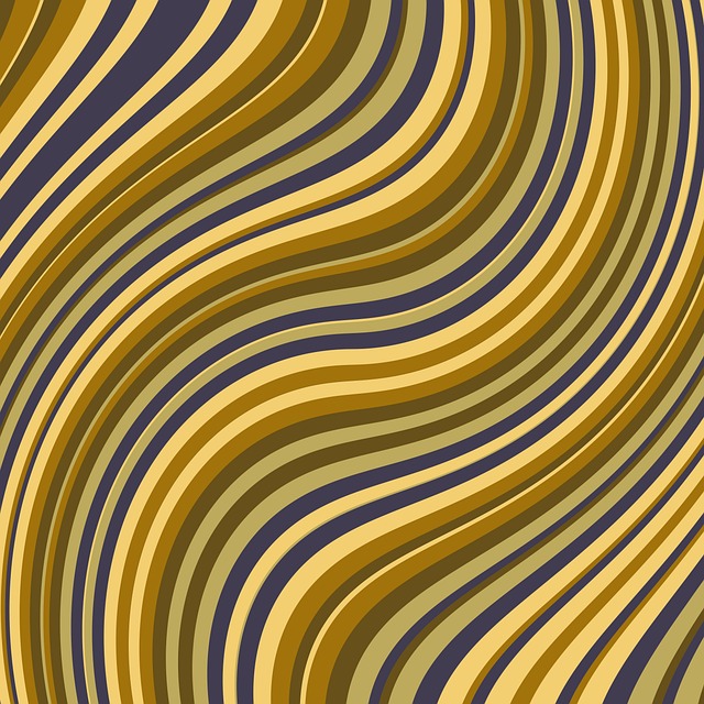 Free waves flowing wavy illustration