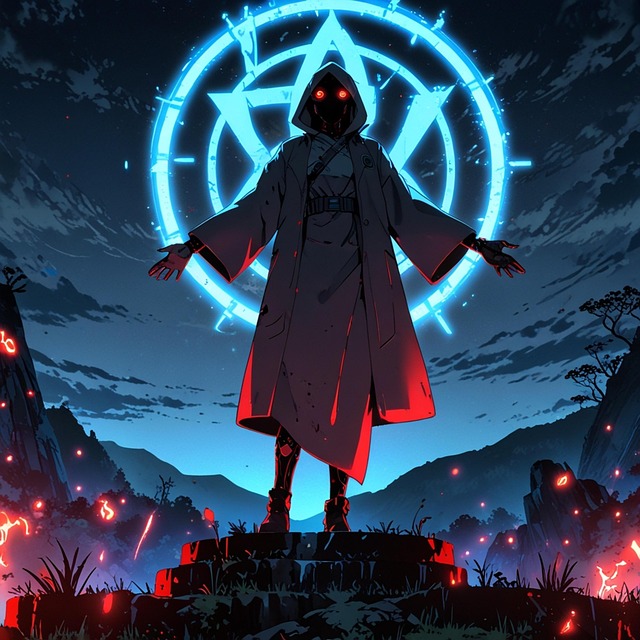 Free ai generated magician sorcerer illustration