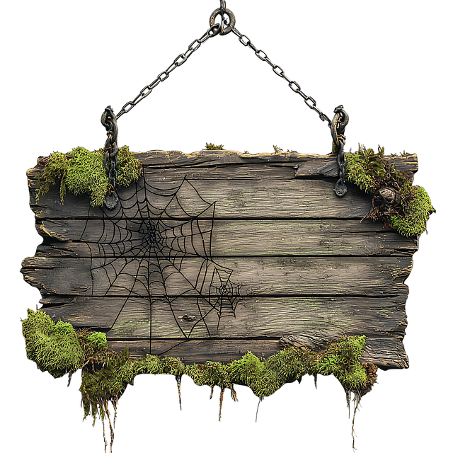 Free ai generated wooden sign rustic sign illustration