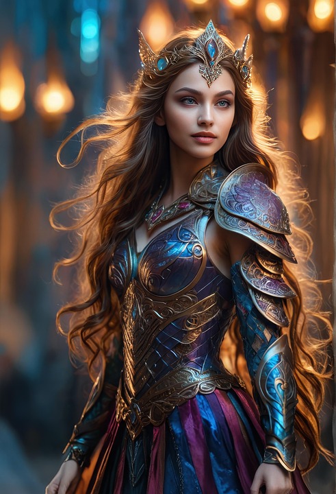 Download Ai Generated, Woman, Princess. Royalty-Free Stock Illustration ...