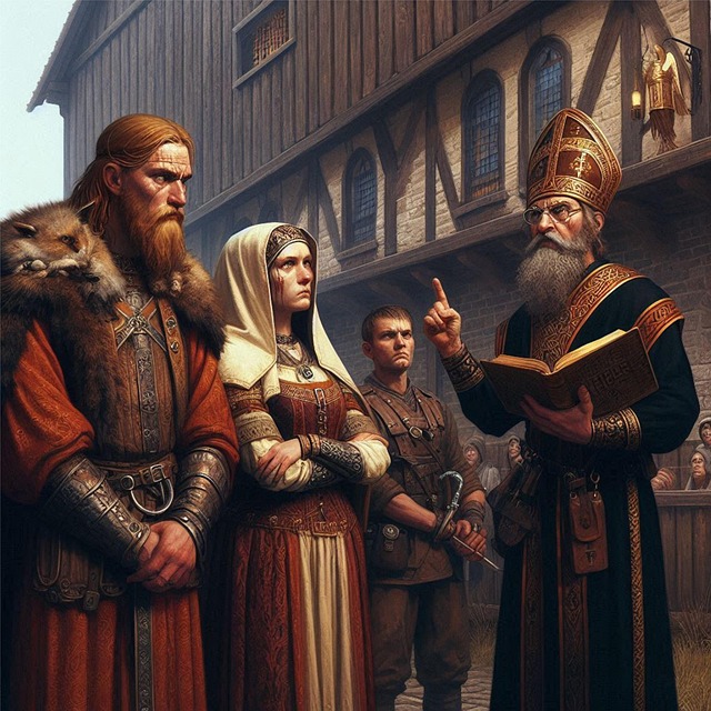 Free Pagans Roman Catholic illustration and picture