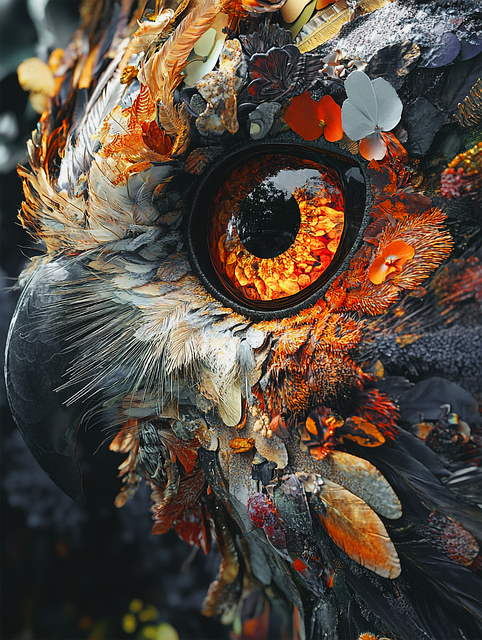 Free Ai Generated Owl illustration and picture