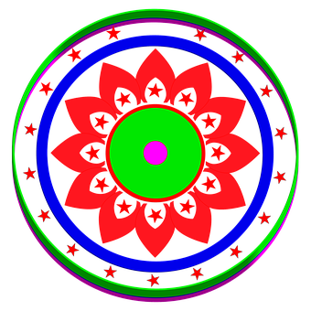Free Mandala Floral illustration and picture