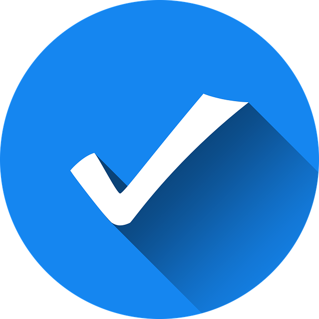 Free tick check correct illustration