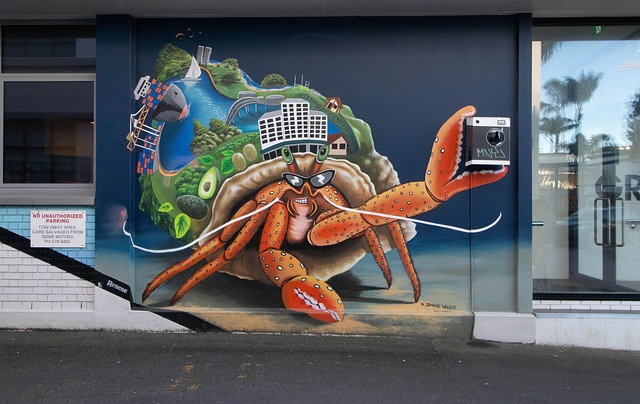 Street Art, Maleri, Byliv