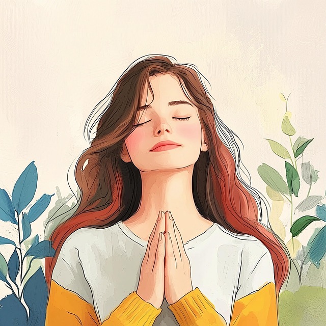Download Praying Girl, Cartoon, Praying. Royalty-Free Stock