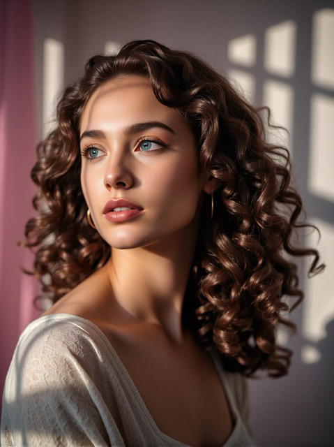 Mexican, Femeie, Portret, Modă
