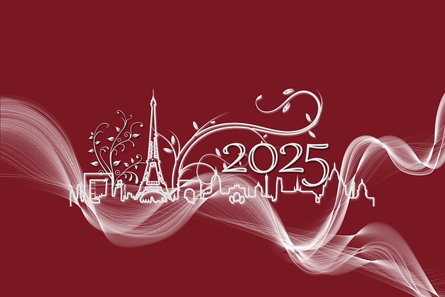 Free paris 2025 celebrate illustration