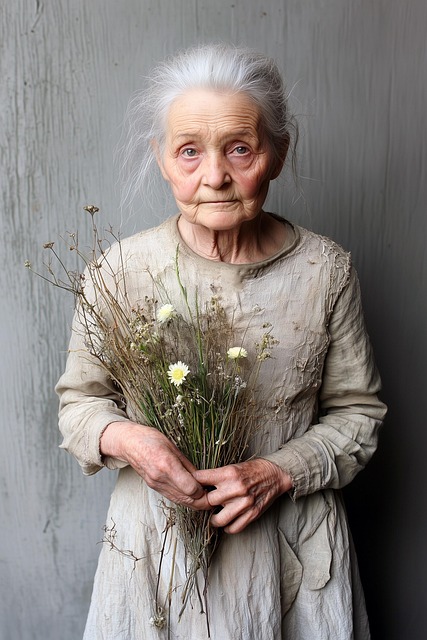 Free ai generated woman nature illustration
