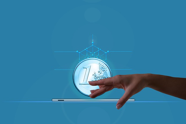 Free coin digital currency digital illustration