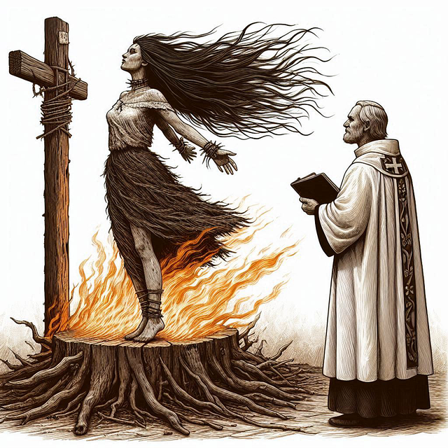 Free Witch Woman illustration and picture