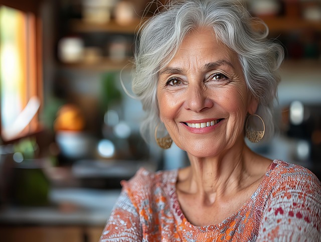 Free ai generated elderly woman senior portrait illustration