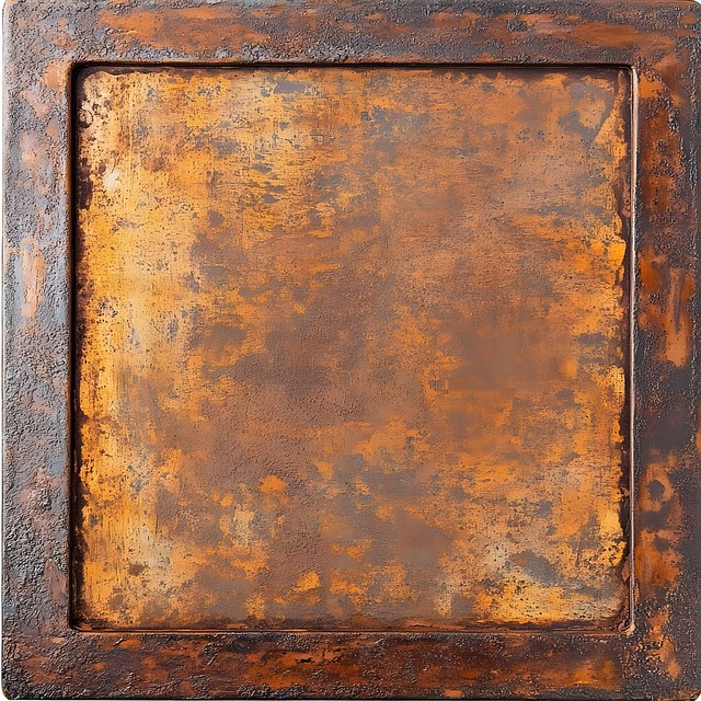 Free ai generated peeling rust illustration