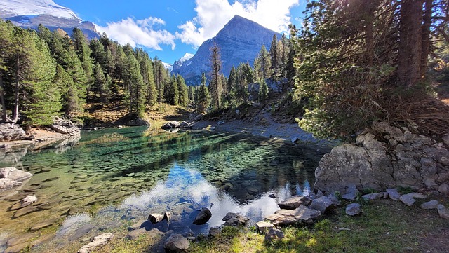 Free Mountain Lake Water photo and picture