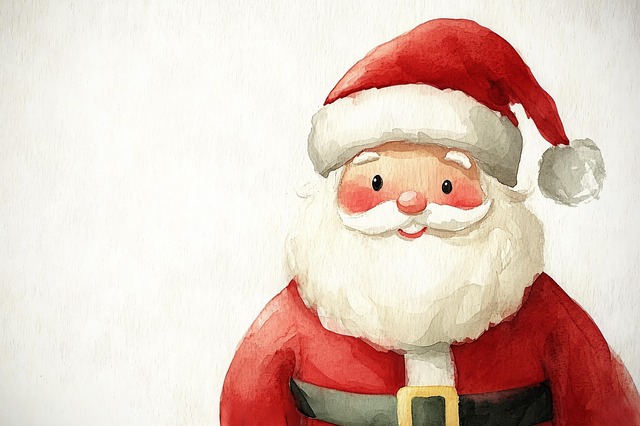 Download free HD stock image of Ai Generated Santa Claus Free ai generated santa claus christmas card illustration