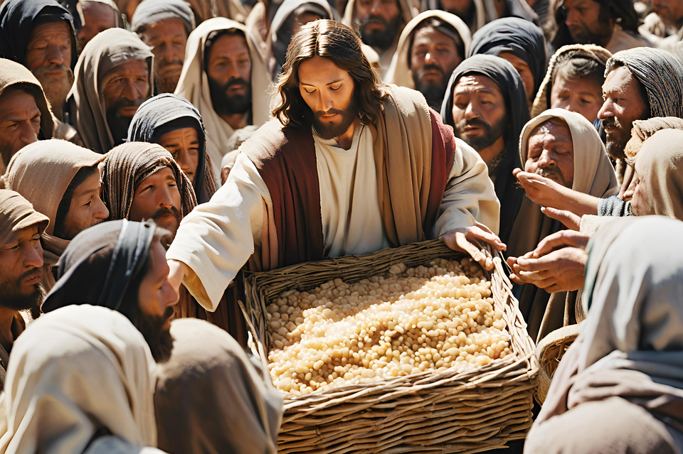 Download Jesus Feeds The Five Thousand Miracle Of Loaves And Fishes Download jesus feeds the five thousand miracle of loaves and fishes
