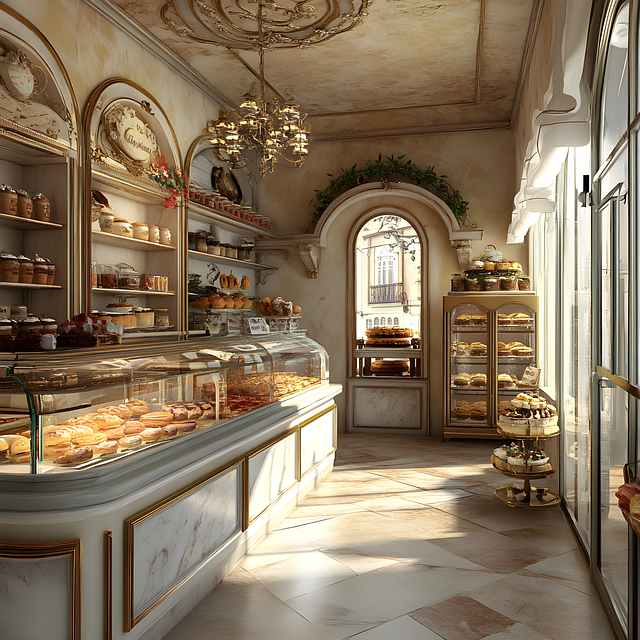 Free ai generated sweet-shop food illustration