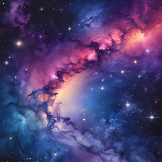 Download free HD stock image of Ai Generated Galaxy Free ai generated galaxy stars illustration