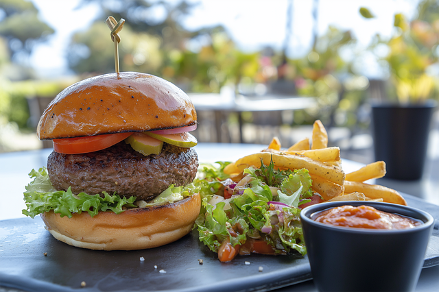 Hamburguesa, Comida